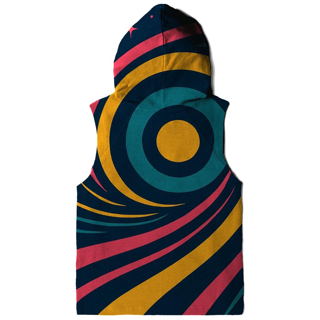 Cosmic Roller Rink Rings embroidered hoodies