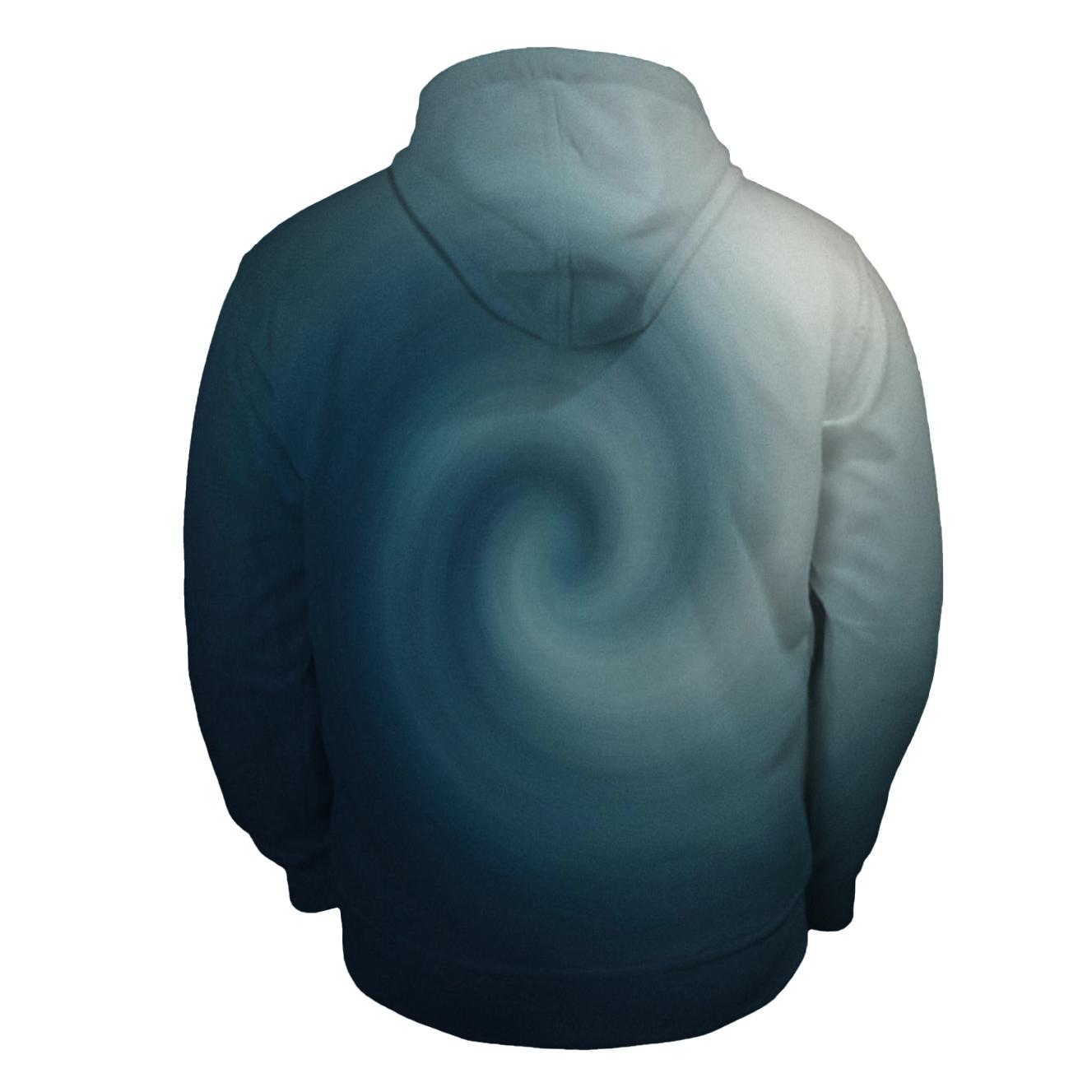 Cobalt Fog Spiral Gradient hoodie styles