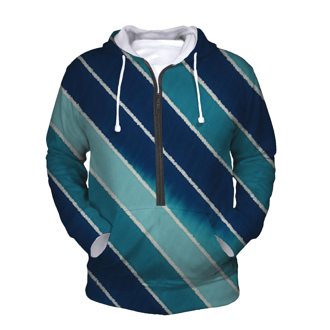 Arashi Comet Diagonals Overdye designer hoodies