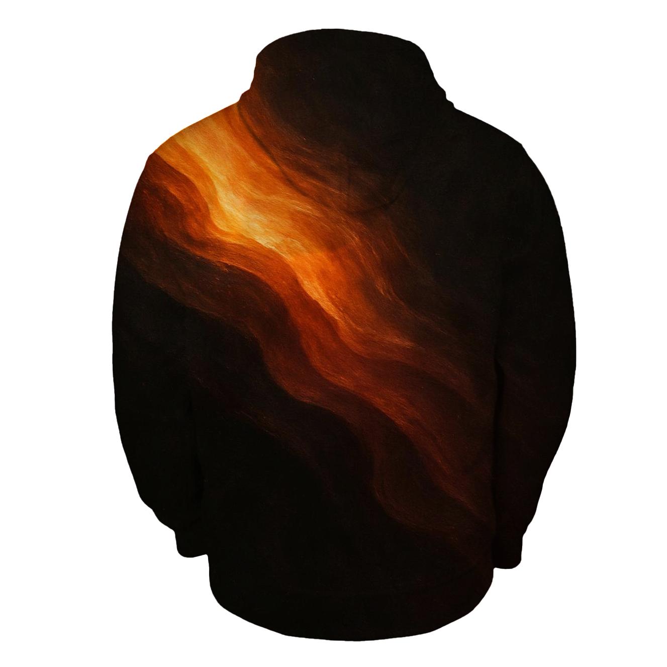 Molten Copper River Fade printed hoodies