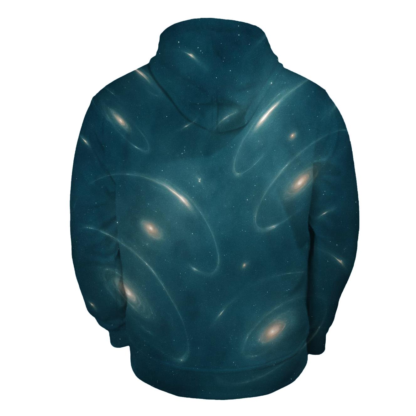 Gravitational Lens Arc Orchard pullover hoodies