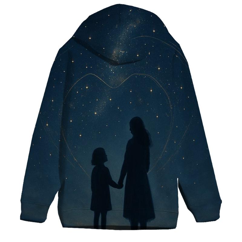 The Constellation She Named In Your Heart zip-up hoodies