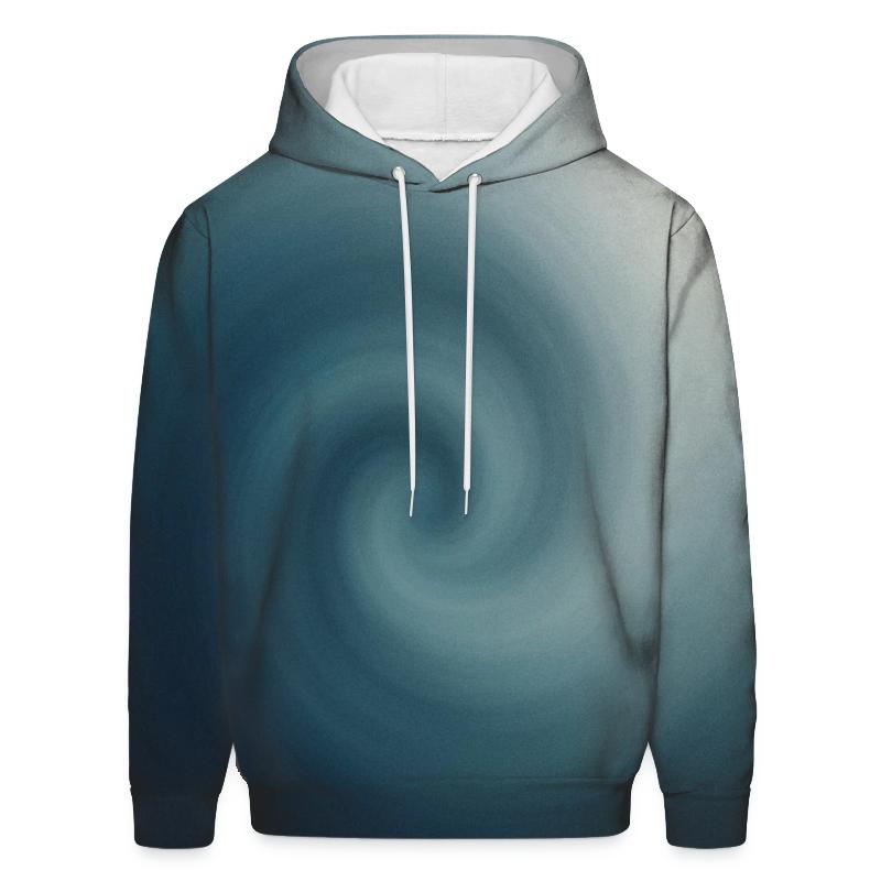 Cobalt Fog Spiral Gradient hoodie styles