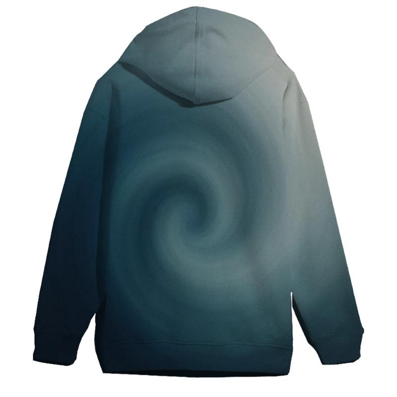 Cobalt Fog Spiral Gradient hoodie styles
