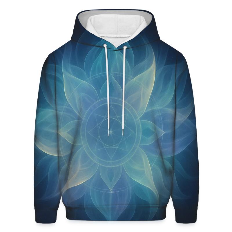 Aurora Breath Mandala printed hoodies