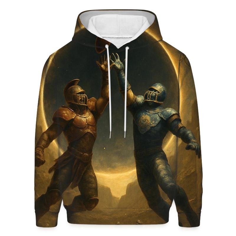 Solar Eclipse Field Clash Braves Versus Cubs pullover hoodies