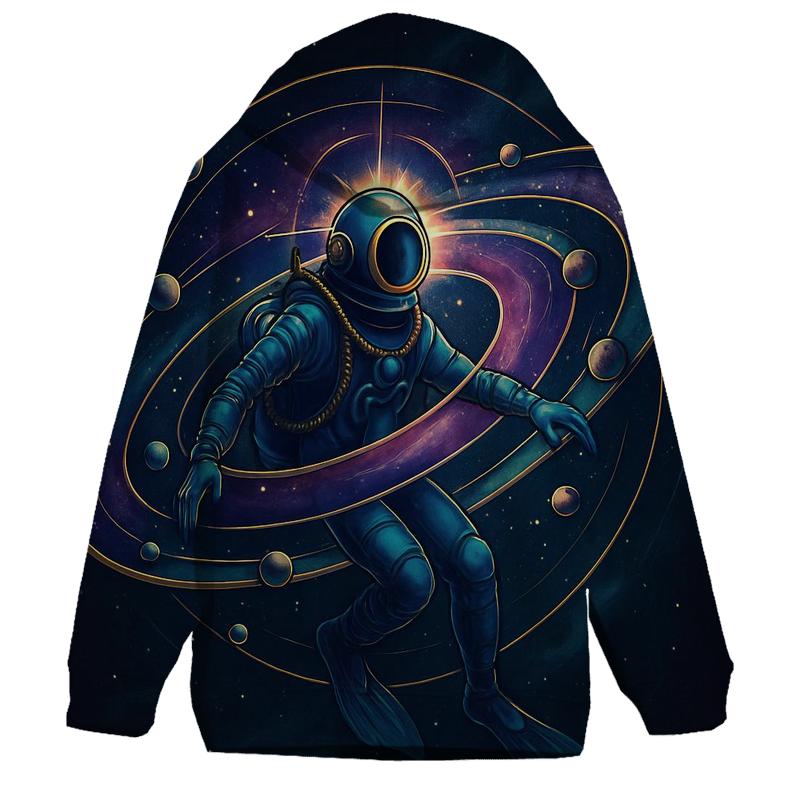 The Luminous Orrery Diver lightweight hoodies