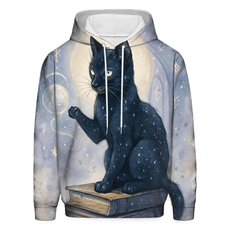 Midnight Library Familiar Cat hoodie trends