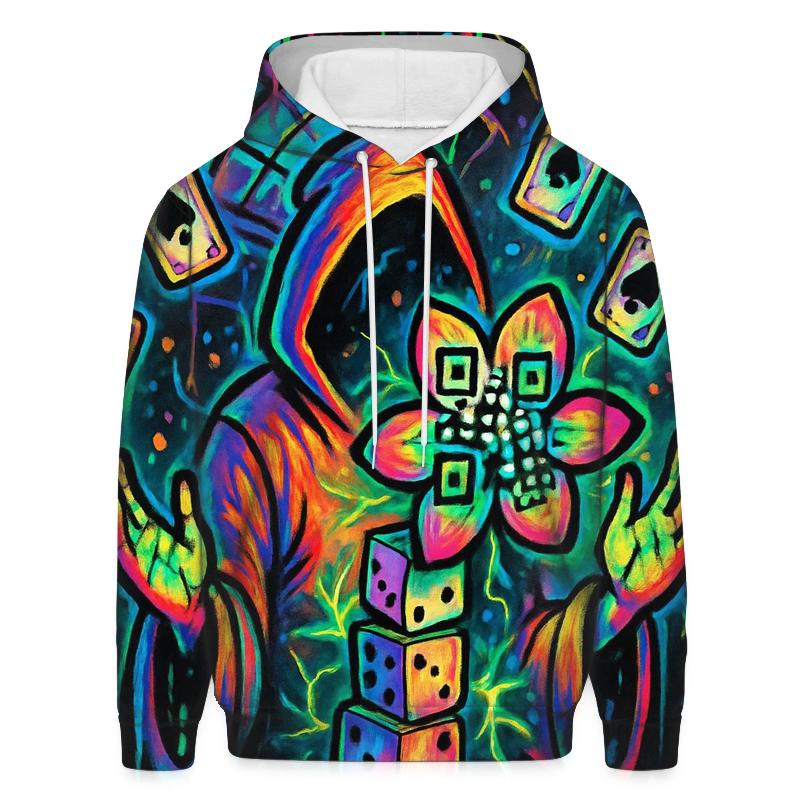 Dicegarden Oracle graphic hoodies
