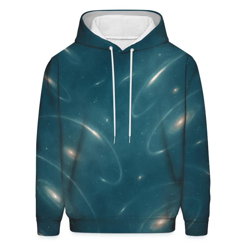 Gravitational Lens Arc Orchard printed hoodies