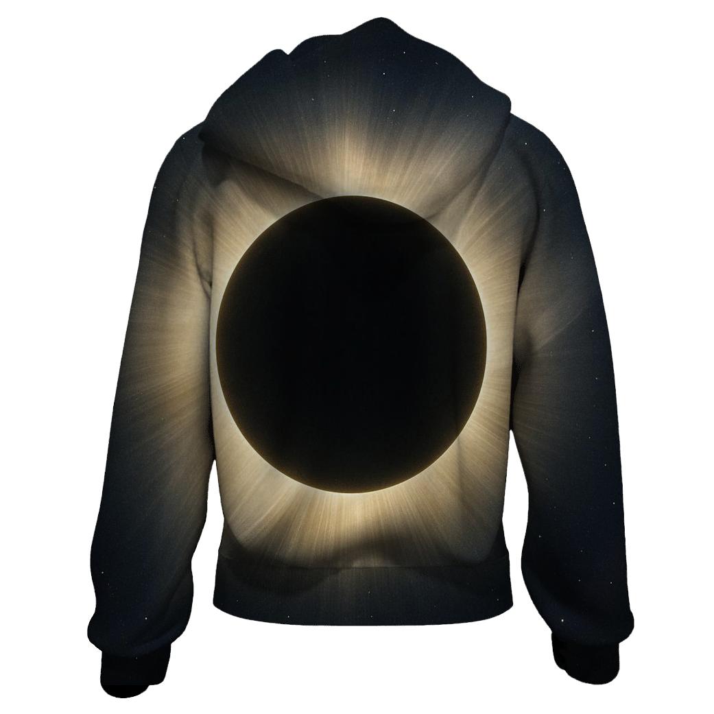 Eclipse Corona Veilfall zip-up hoodies