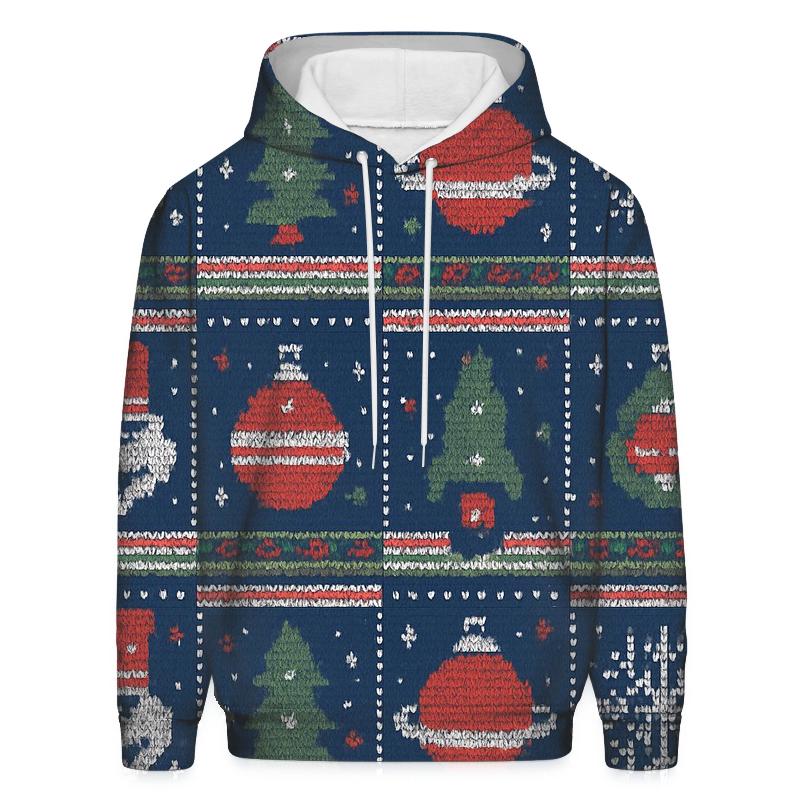 Nutcracker Moon Base Patchwork Design embroidered hoodies