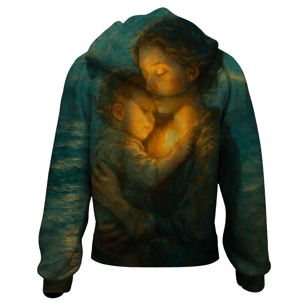 The Lighthouse Within Her Voice premium hoodies