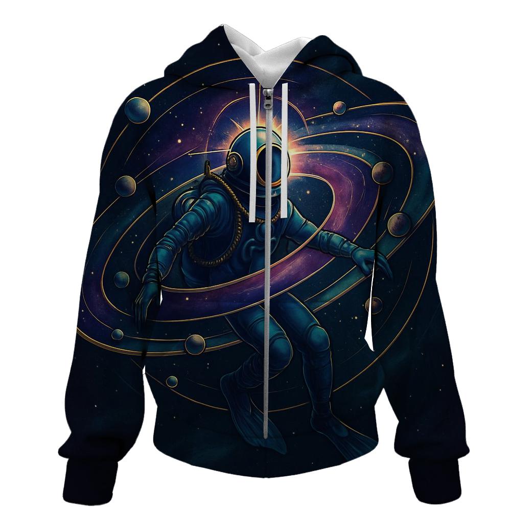 The Luminous Orrery Diver hoodies fashion