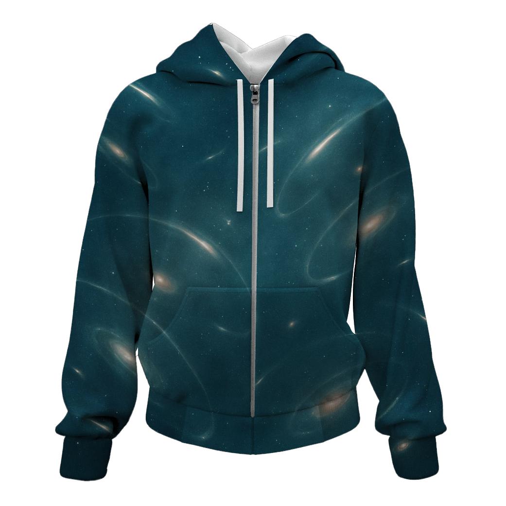 Gravitational Lens Arc Orchard premium hoodies