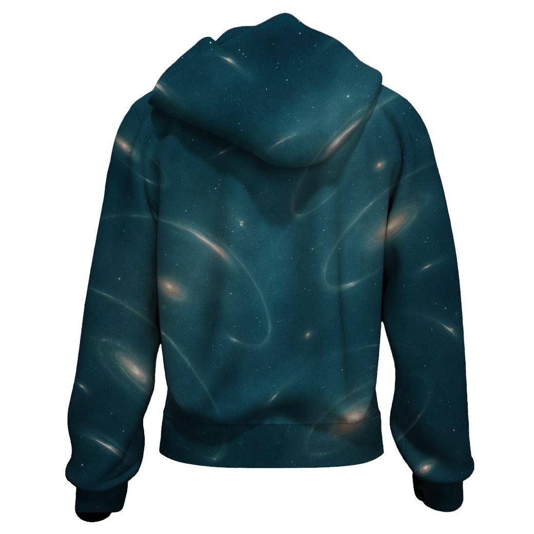 Gravitational Lens Arc Orchard premium hoodies