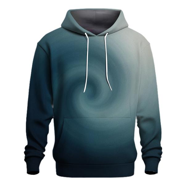 Cobalt Fog Spiral Gradient premium hoodies
