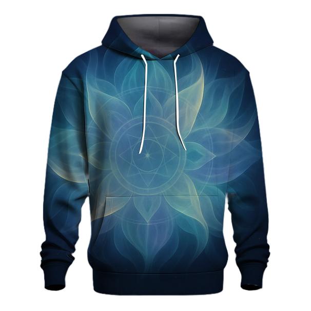Aurora Breath Mandala embroidered hoodies