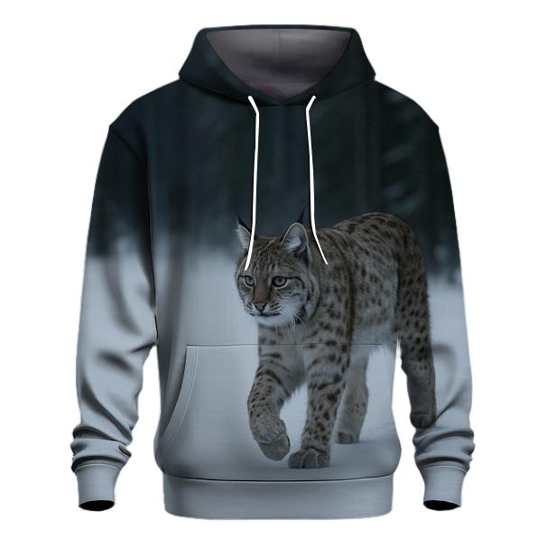 Frostline Forager Eurasian Lynx zip-up hoodies