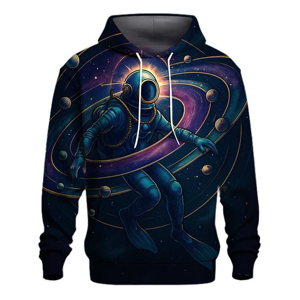 The Luminous Orrery Diver designer hoodies