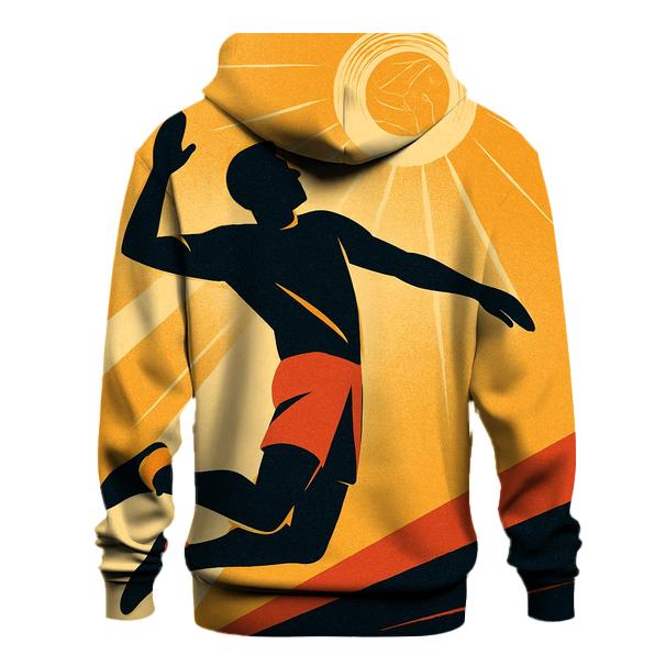 Solar Disc Volleyball Spike pullover hoodies