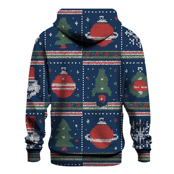 Nutcracker Moon Base Patchwork Design pullover hoodies