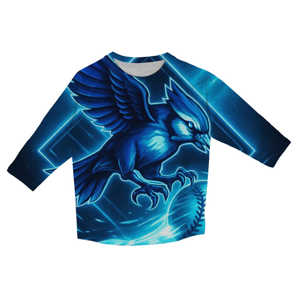 Aurora Diamond Surge Blue Jays Hoodie Art fashion 3/4 sleeve shirts