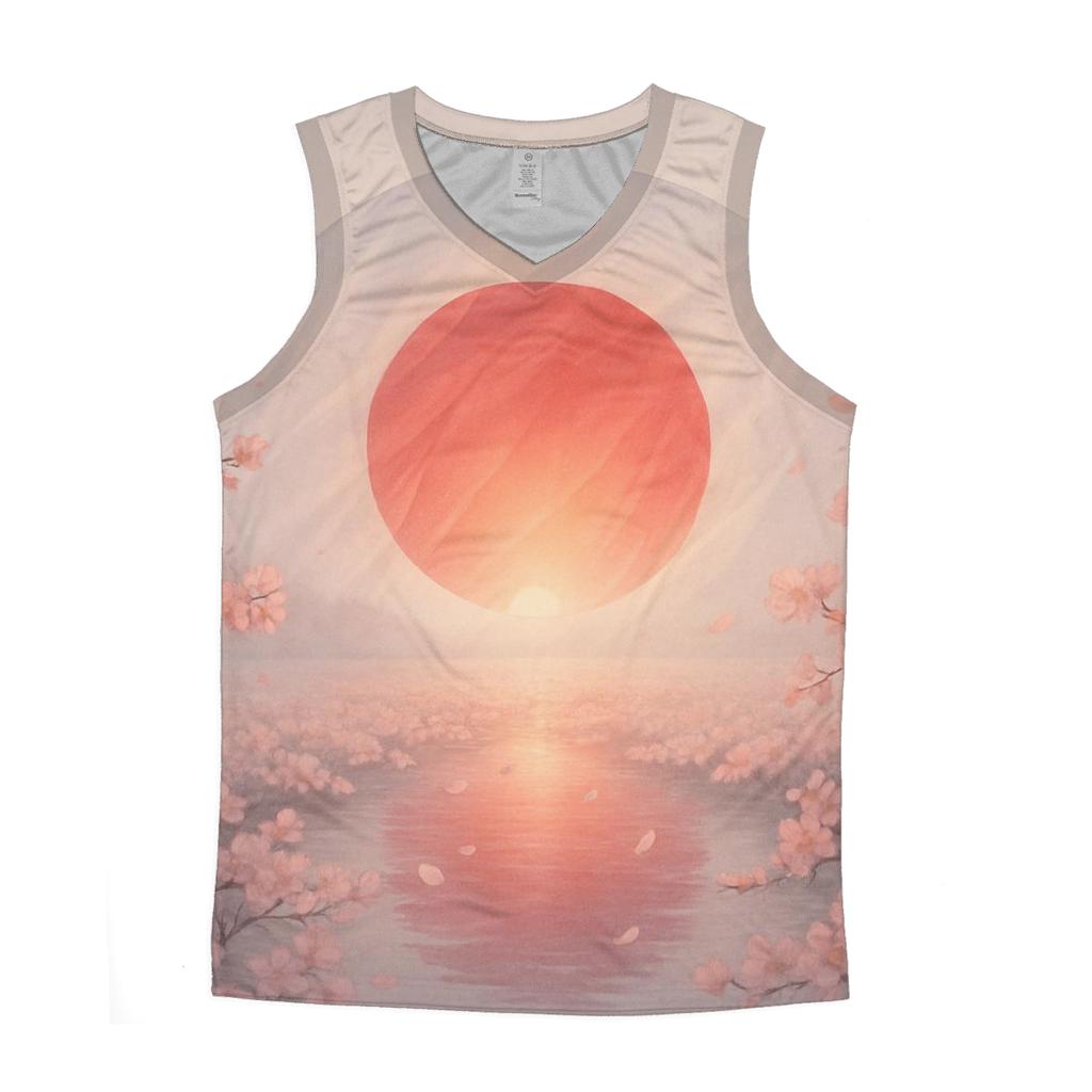 Aurora Sakura Rising Japan designer workout tanks
