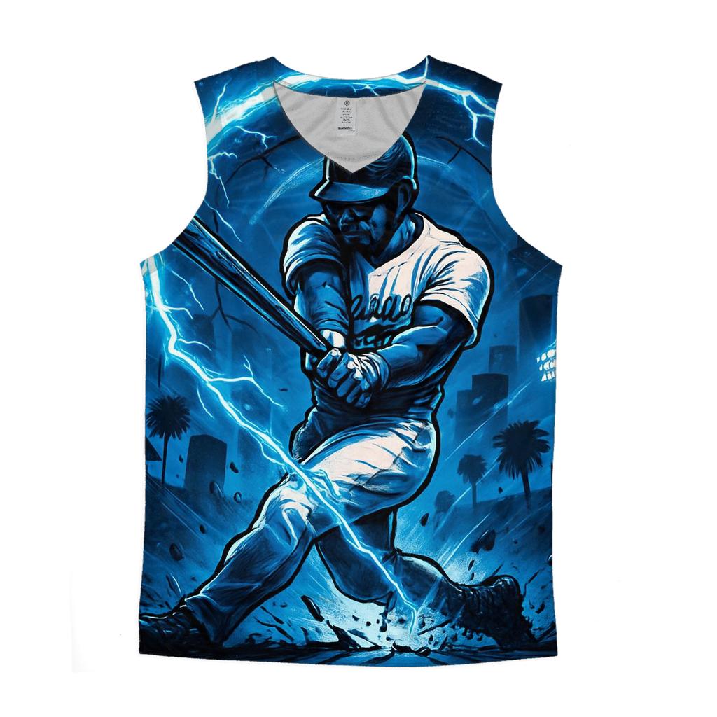 Stadium Surge Batter cotton sleeveless tops