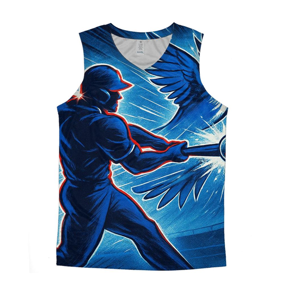 Featherstorm Swing With Blue Jays Energy custom tank tops