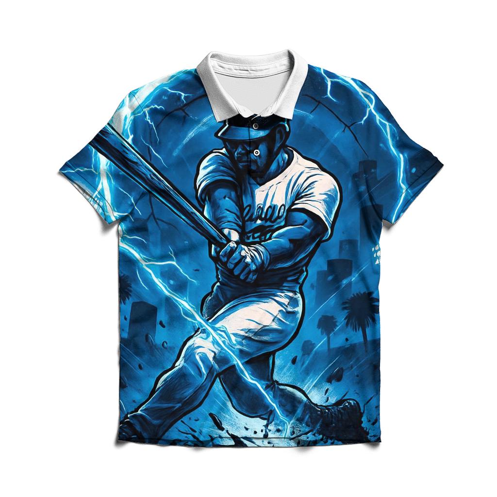 Stadium Surge Batter personalized polo shirts