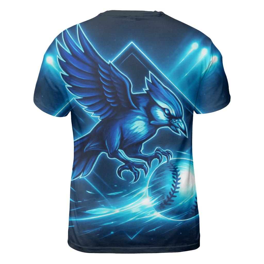 Aurora Diamond Surge Blue Jays Hoodie Art personalized full print shirts