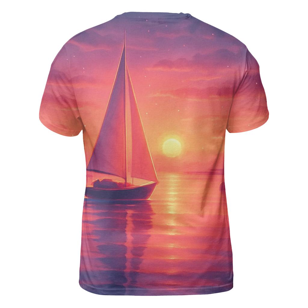 Violet Harbor Glasswater Sunset personalized full print shirts