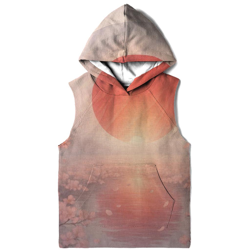 Aurora Sakura Rising Japan lightweight hoodies