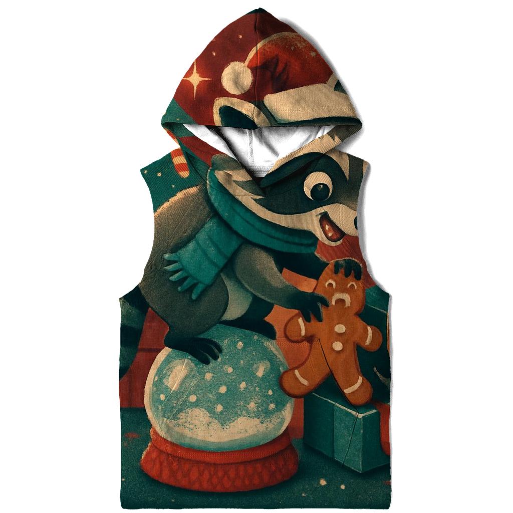 Snow Globe Snack Heist graphic hoodies