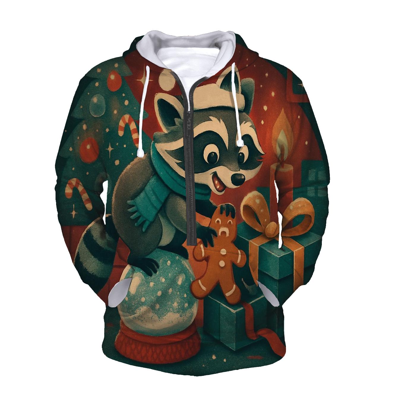 Snow Globe Snack Heist hoodie styles