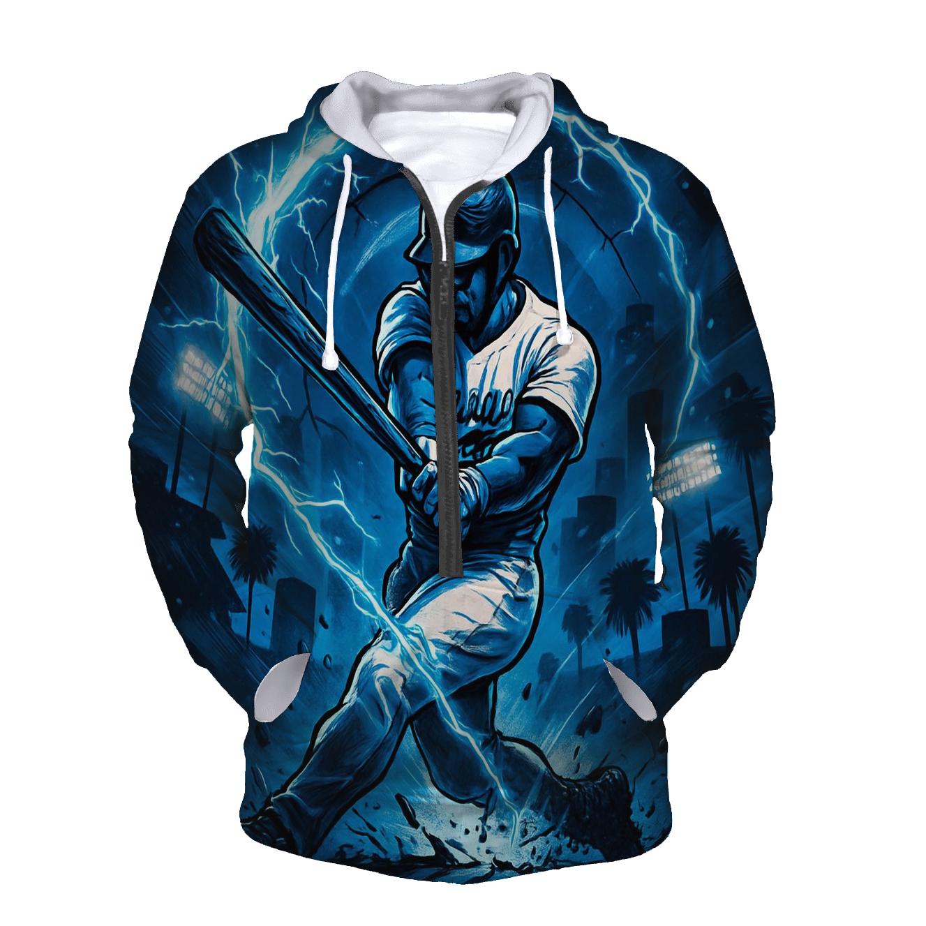 Stadium Surge Batter printed hoodies