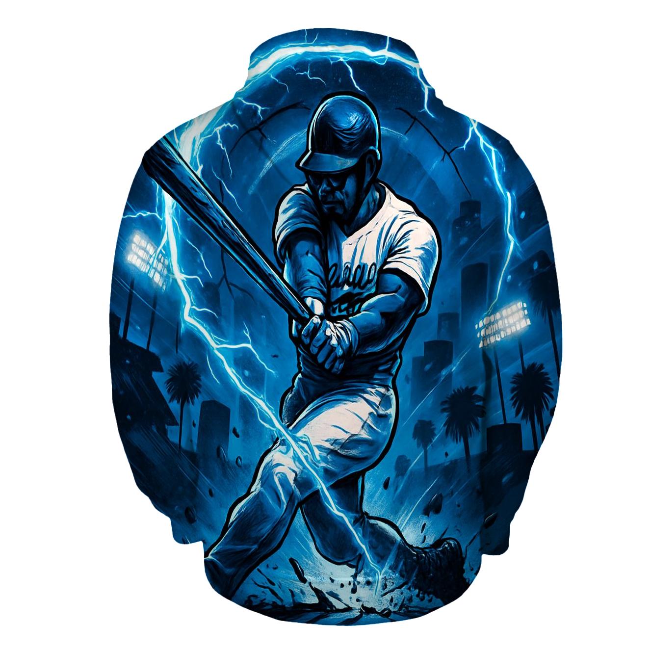 Stadium Surge Batter printed hoodies