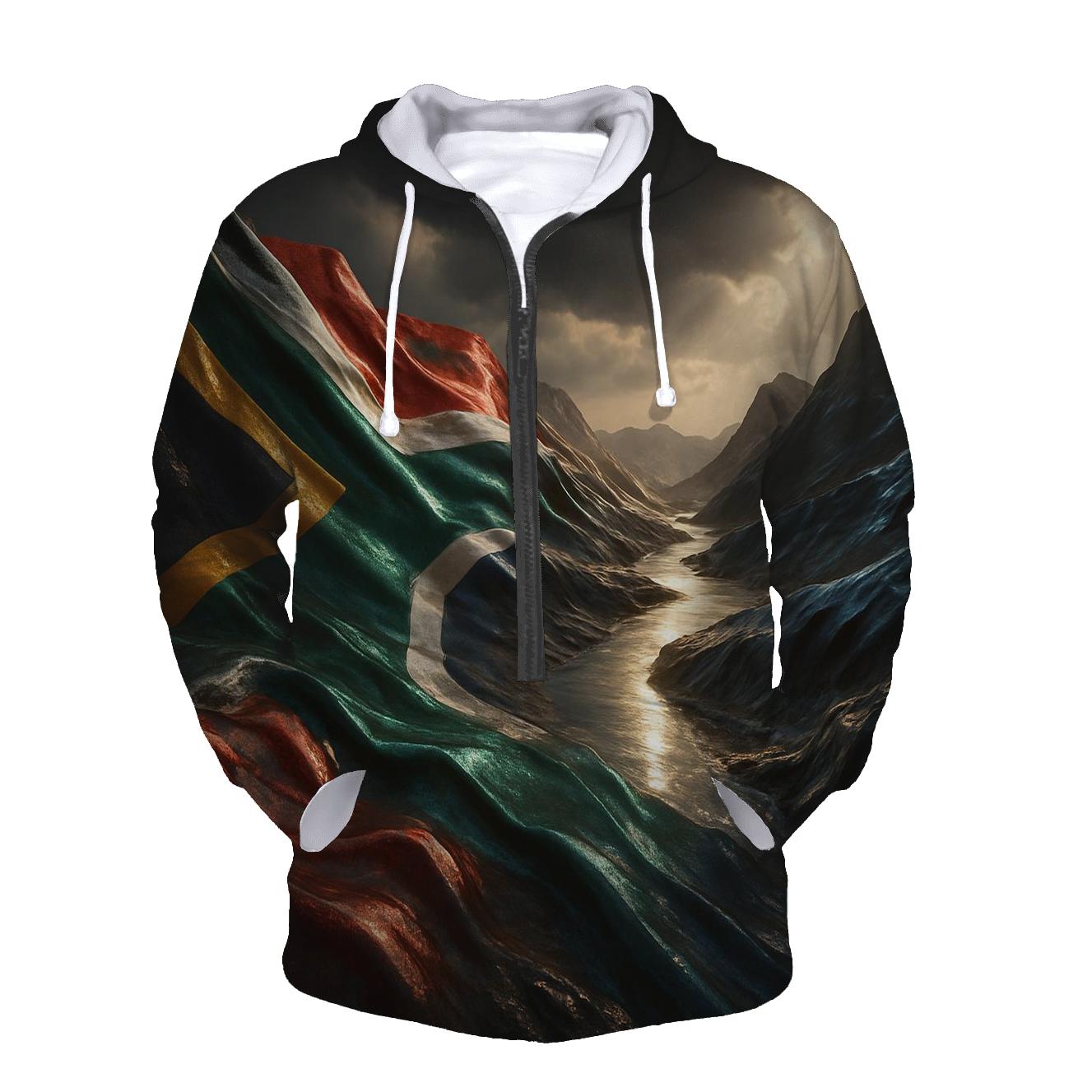 Metallic Horizon Weave South Africa designer hoodies
