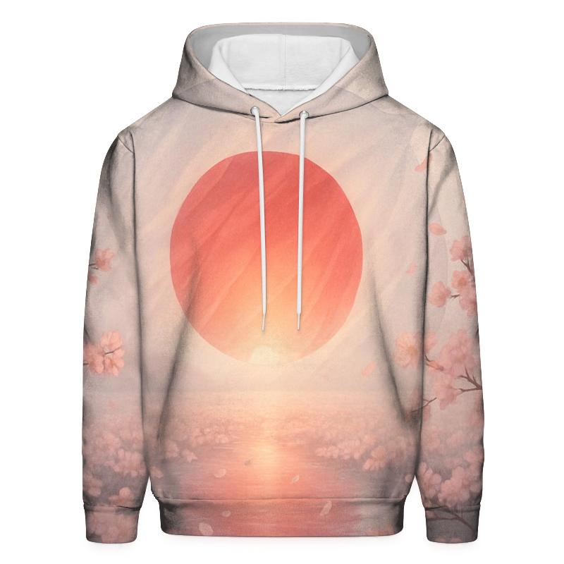 Aurora Sakura Rising Japan custom hoodies
