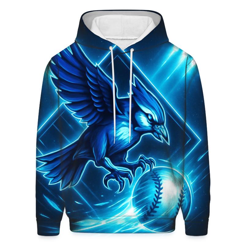 Aurora Diamond Surge Blue Jays Hoodie Art printed hoodies
