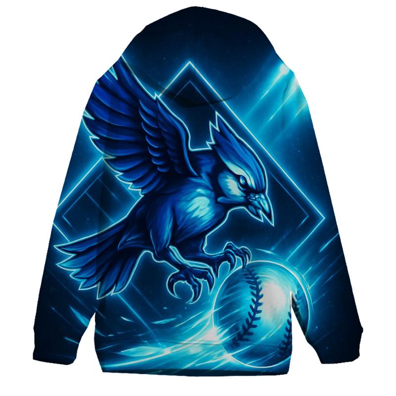 Aurora Diamond Surge Blue Jays Hoodie Art printed hoodies