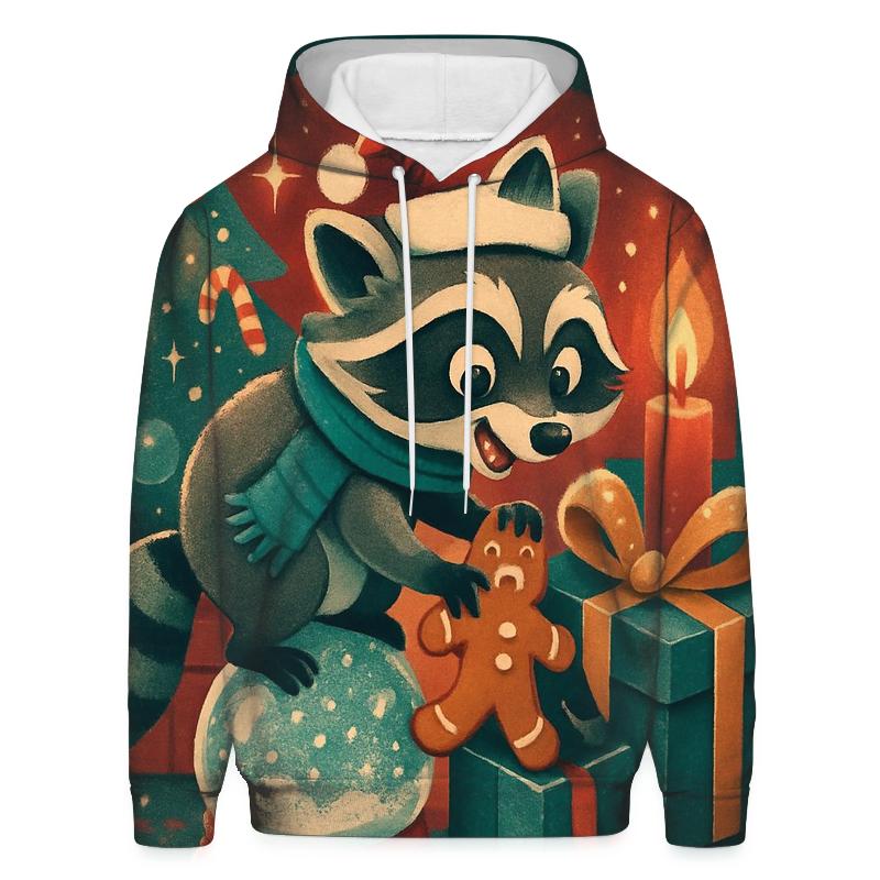 Snow Globe Snack Heist hoodie styles