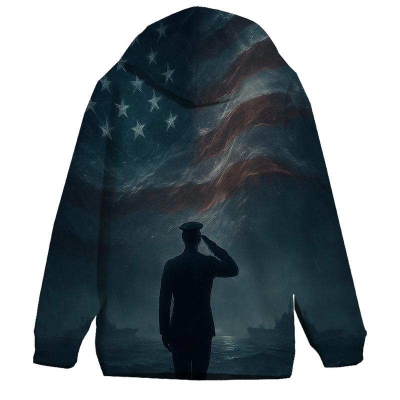 Harbor Vigil Under The Star Field designer hoodies