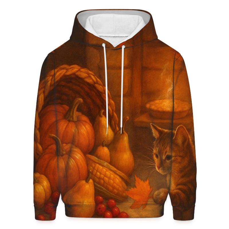 Candlelit Cornucopia Hearth hoodies fashion