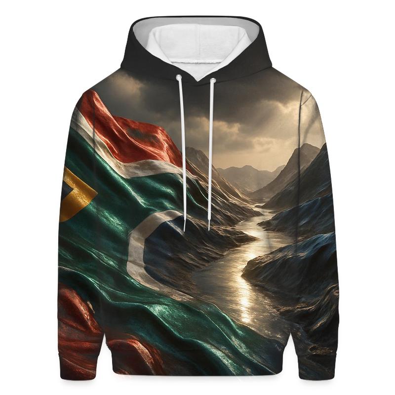 Metallic Horizon Weave South Africa zip-up hoodies