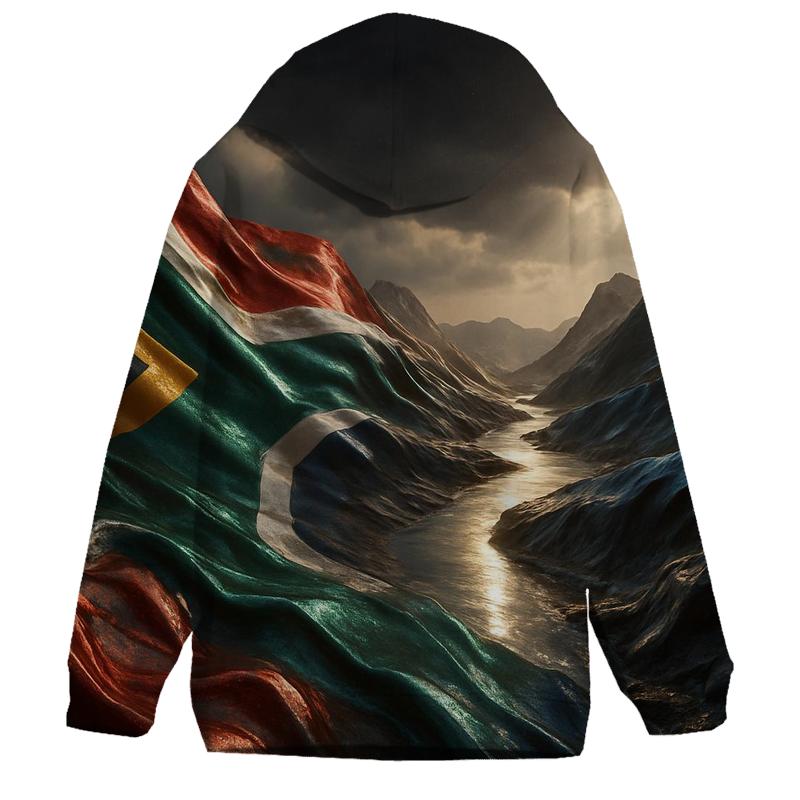 Metallic Horizon Weave South Africa zip-up hoodies