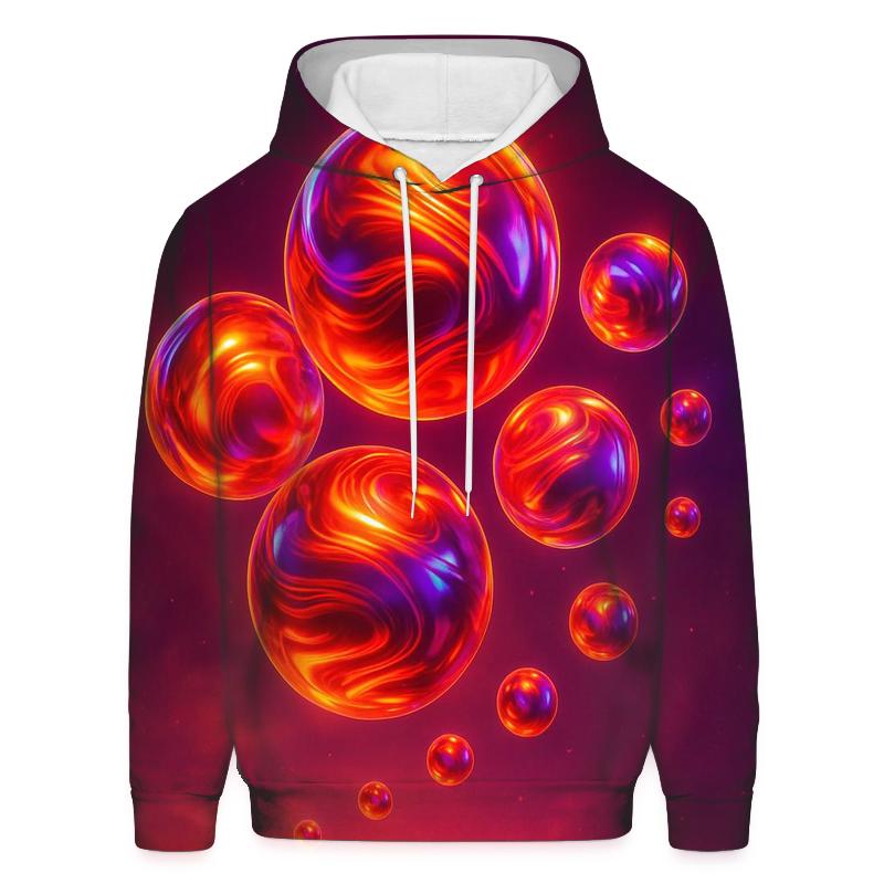 Molten Aurora Marbles heavyweight hoodies