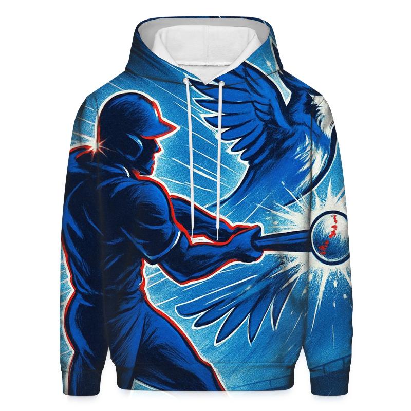 Featherstorm Swing With Blue Jays Energy lightweight hoodies