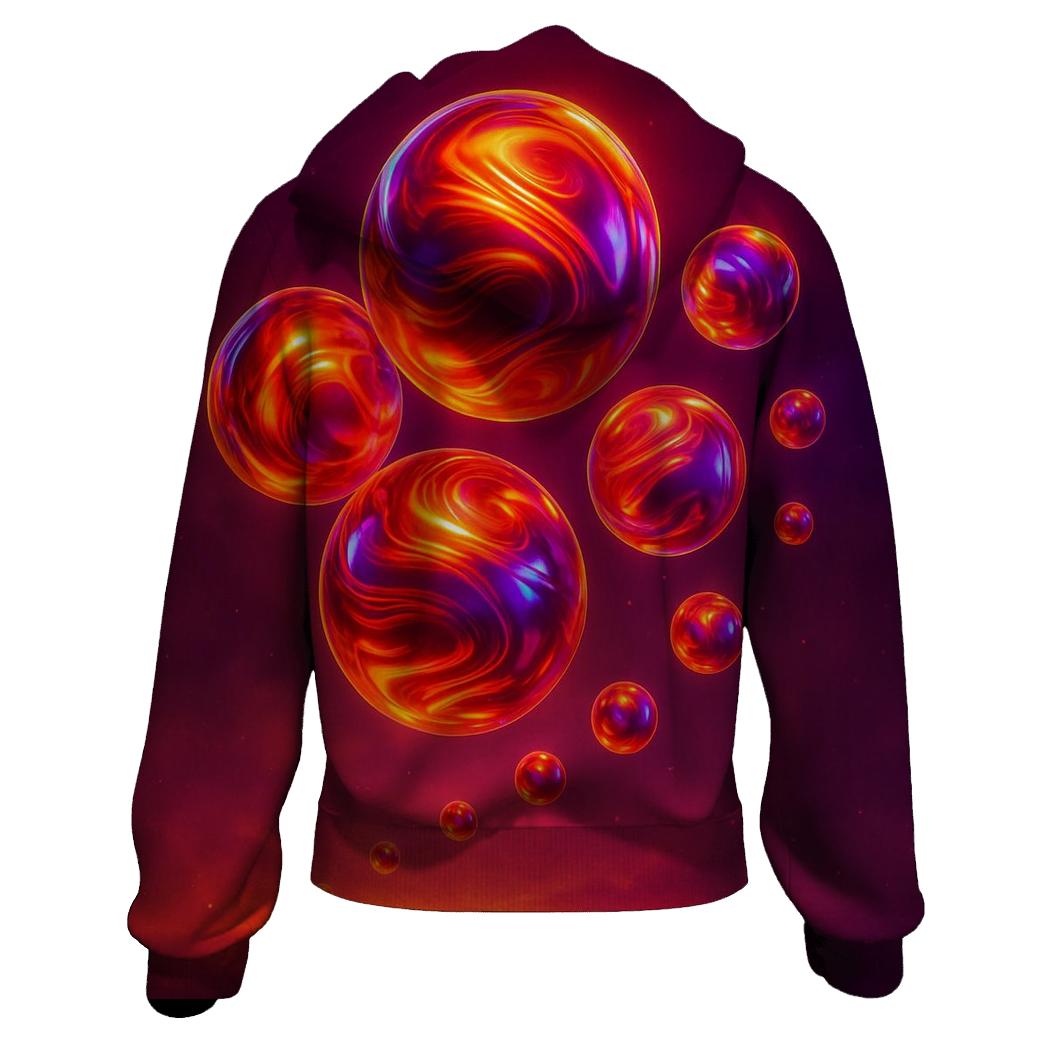 Molten Aurora Marbles hoodies fashion